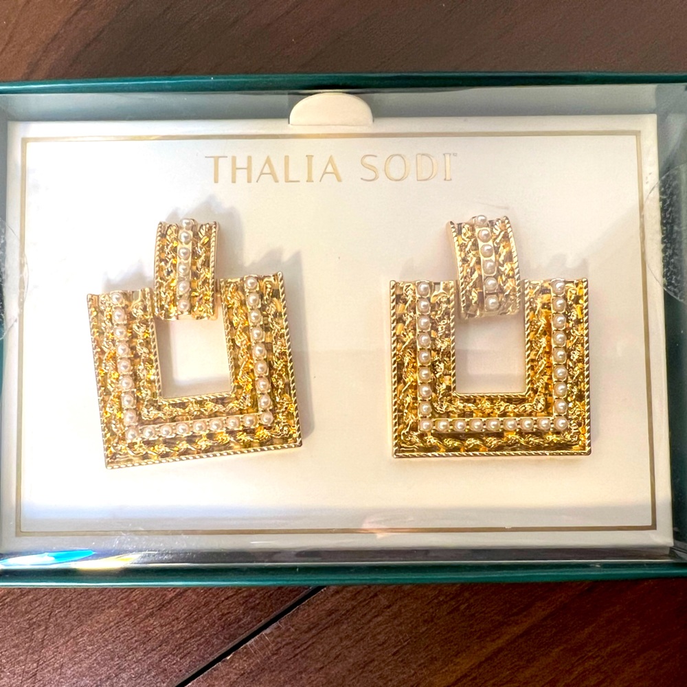 Thalia Sodi Women Charm Drop Earring Vintage Bohemian Wedding Earrings Party